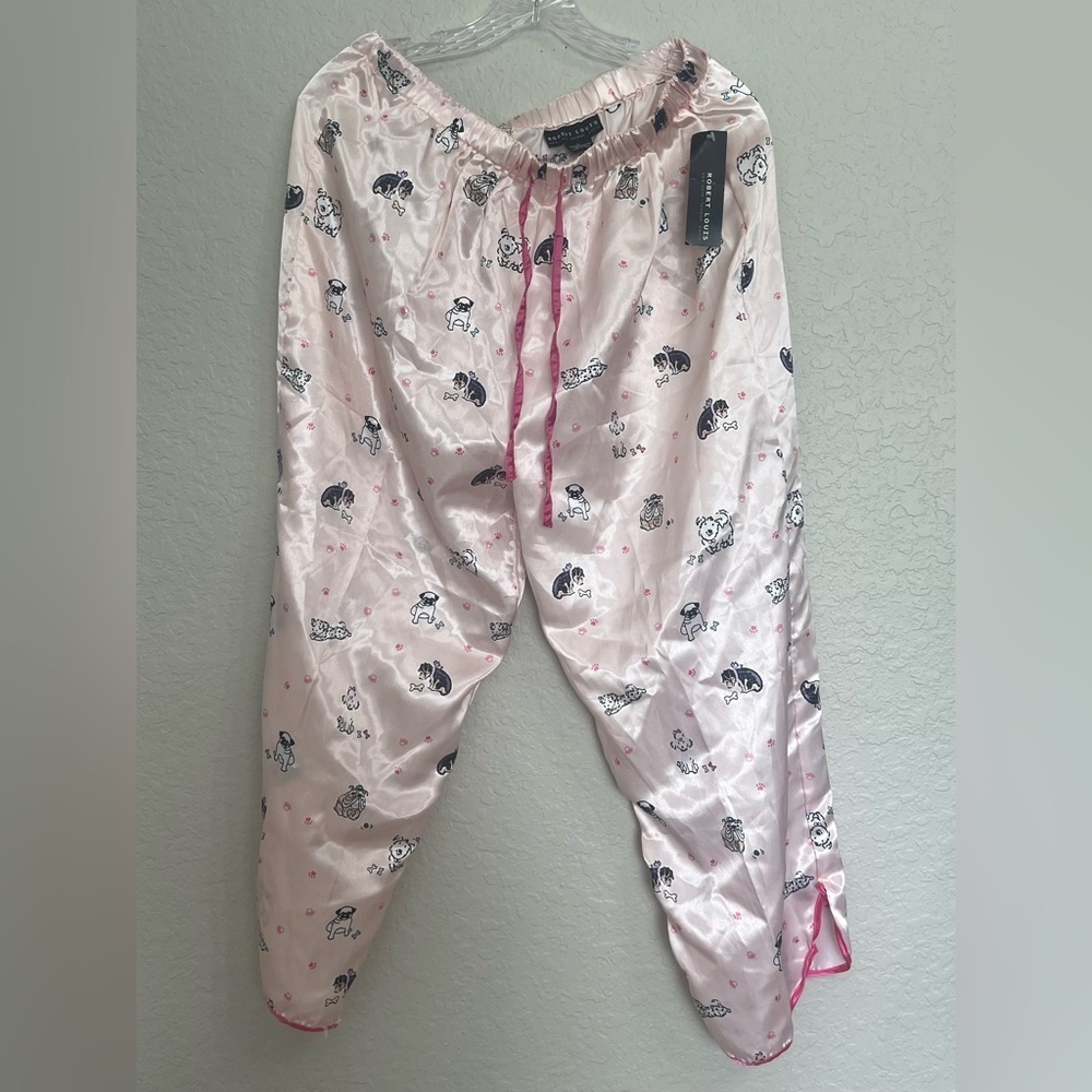 Robert Louis Light Pink Cartoon Pajama Pants caja 2